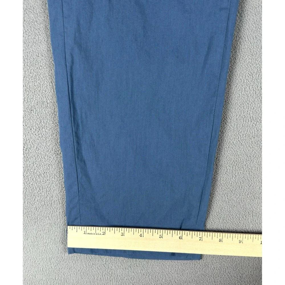 Paul Smith Pants Men 2XL Blue Cargo Pocket Drawstring Minimalist Quiet Luxury